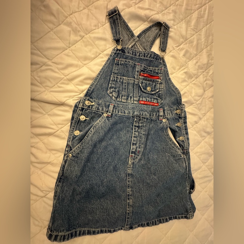 Vintage The Children's Place Blue Denim Overalls